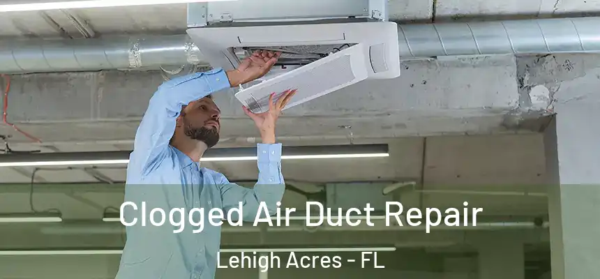  Clogged Air Duct Repair Lehigh Acres - FL