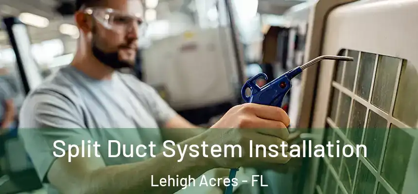  Split Duct System Installation Lehigh Acres - FL